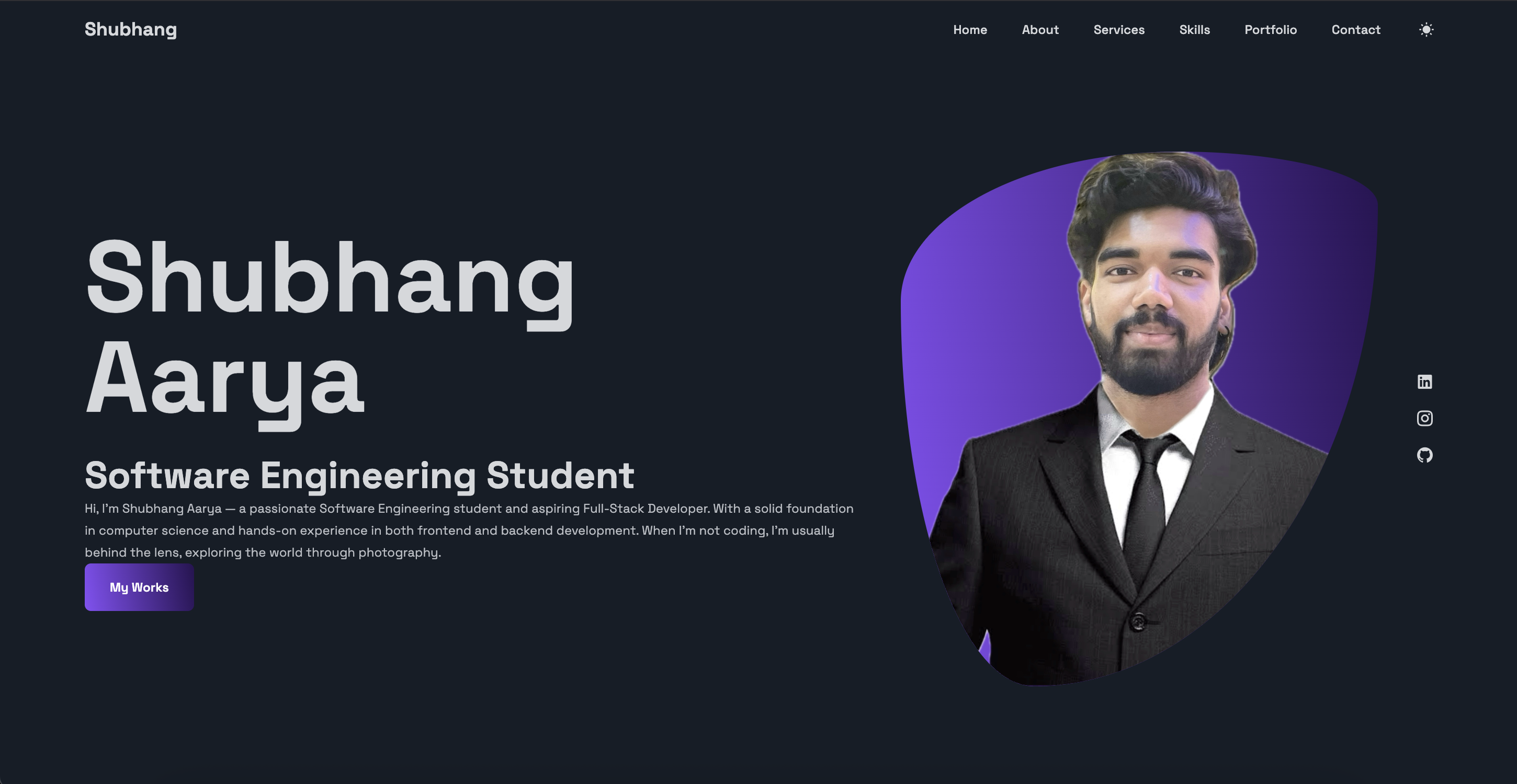 Portfolio Website